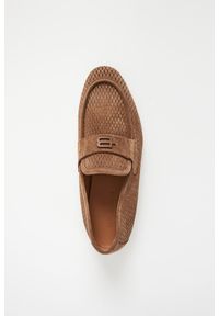 Baldinini - Loafersy męskie zamszowe BALDININI. Materiał: zamsz #5