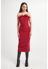 Patrizia Pepe - Sukienka z piórami PATRIZIA PEPE #2