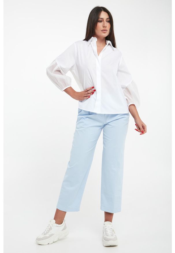 Koszula damska z jedwabiem PESERICO. Materiał: jedwab