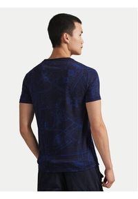 Polo Ralph Lauren T-Shirt 710P04019001 Granatowy Custom Slim Fit. Typ kołnierza: polo. Kolor: niebieski. Materiał: bawełna #3