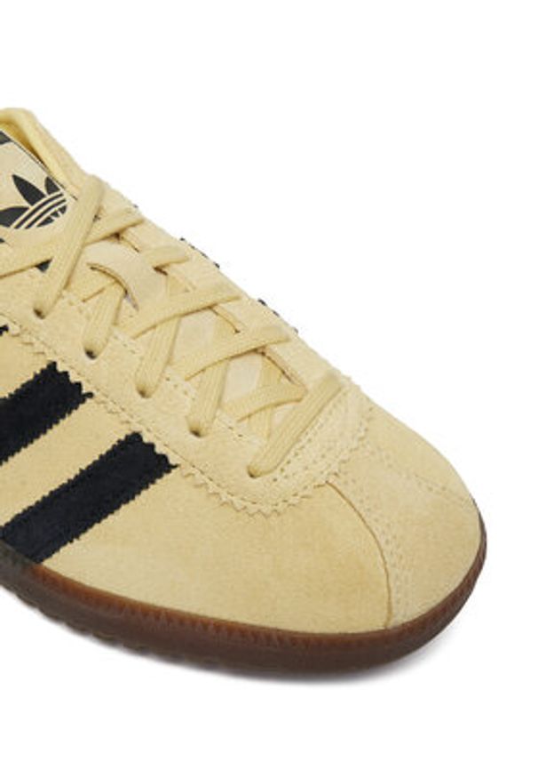 Adidas - adidas Sneakersy Brmd JI2659 Żółty. Kolor: żółty. Materiał: skóra, zamsz