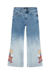 Desigual Jeansy Coco 26SWDD20 Niebieski Straight Fit. Kolor: niebieski #6