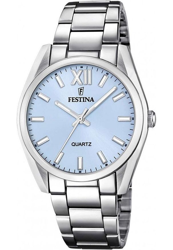 Zegarek Festina Zegarek damski Festina F20622-3 srebrny. Kolor: srebrny