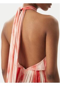 Elisabetta Franchi Sukienka letnia ABR4752E2 CP9 Czerwony Regular Fit. Kolor: czerwony. Materiał: syntetyk. Sezon: lato #3