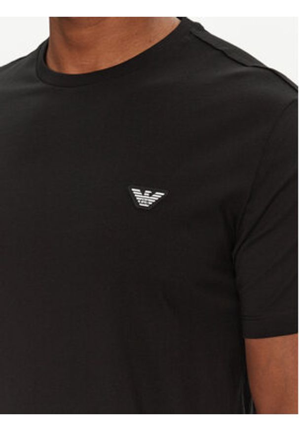 Emporio Armani Underwear T-Shirt EM000574 AF12335 UC001 Czarny Regular Fit. Kolor: czarny. Materiał: bawełna