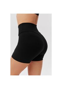ROUGH RADICAL - Damskie spodenki treningowe fitness Rough Radical Wellness Shorts. Kolor: czarny. Sport: fitness