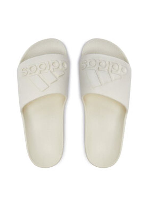 Adidas - adidas Klapki adilette Aqua Slides IF7370 Biały. Kolor: biały