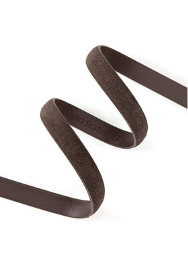 Gino Rossi Pasek Damski BLYL24002-1 Brązowy. Kolor: brązowy. Materiał: skóra, zamsz