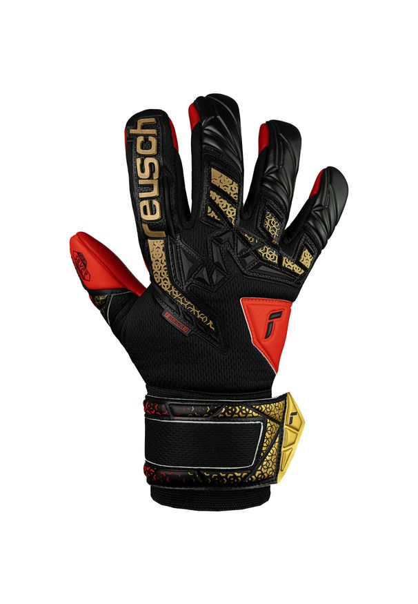 Dziecięce rękawice bramkarskie Reusch Football Attrakt Freegel Silver. Kolor: żółty. Sport: piłka nożna