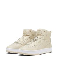 Puma - Sneakersy Unisex Caven 2.0 Mid WTR PUMA. Kolor: biały, beżowy, żółty, wielokolorowy. Sezon: zima #1