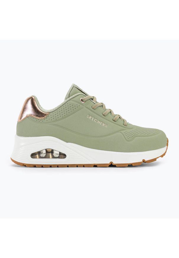 skechers - Buty damskie SKECHERS Uno Shimmer Away. Kolor: zielony