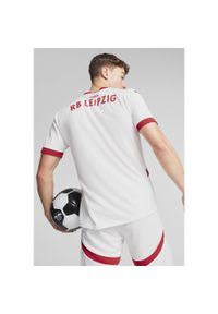 Puma - Koszulka domowa RB Leipzig 2024/25. Kolor: biały, czerwony, wielokolorowy