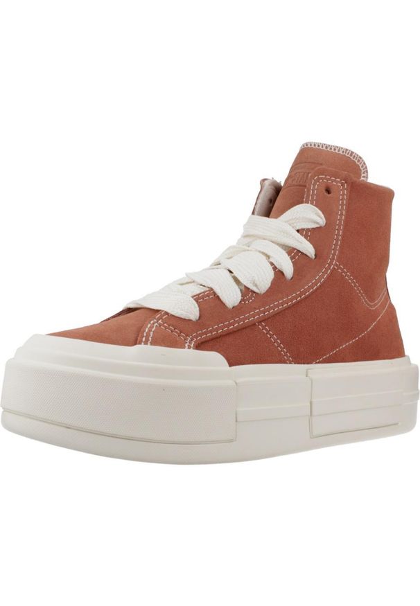 Tenisówki Converse Model Chuck Taylor All Star Cruise Hi Kolor Brązowy. Kolor: brązowy. Materiał: tkanina, skóra