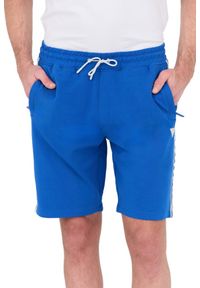 Guess - GUESS Niebieskie męskie shorty Arlo, Rozmiar L. Kolor: niebieski #2