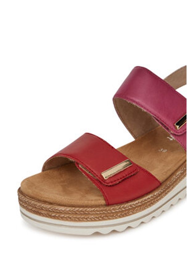 Remonte Sandały D0Q59-31 Różowy. Kolor: różowy. Materiał: syntetyk, materiał