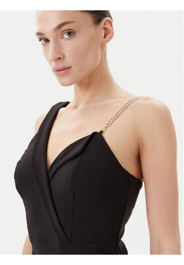 Rinascimento Kombinezon CFC0019922002 Czarny Regular Fit. Kolor: czarny. Materiał: syntetyk