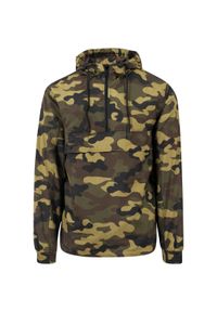 Urban Classics - Wiatrówka Urban Classic pull over. Kolor: zielony, brązowy, wielokolorowy #1