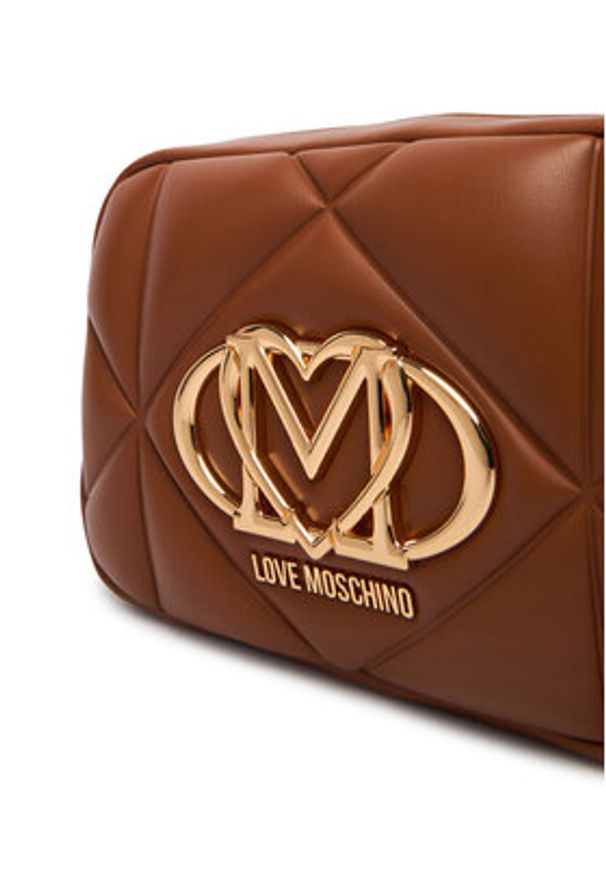 Love Moschino - LOVE MOSCHINO Torebka JC4038PP1OLC0200 Brązowy. Kolor: brązowy. Materiał: skórzane