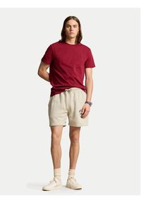Polo Ralph Lauren T-Shirt 710671438377 Czerwony Custom Slim Fit. Typ kołnierza: polo. Kolor: czerwony. Materiał: bawełna #2