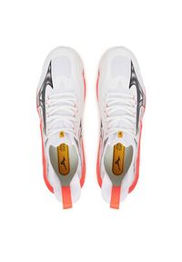 Mizuno Buty halowe Wave Lightning Neo 3 V1GA2402 Pomarańczowy. Kolor: pomarańczowy. Materiał: skóra. Model: Mizuno Wave #4