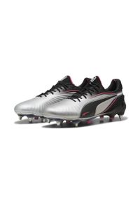 Puma - Buty piłkarskie KING ULTIMATE MxSG PUMA. Kolor: biały, wielokolorowy, różowy, czarny. Szerokość cholewki: normalna. Sport: piłka nożna