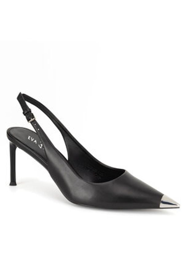 Eva Minge Szpilki LIA-V1538-235-1 Czarny. Kolor: czarny. Materiał: skóra. Obcas: na szpilce