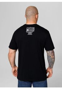 PITBULL - Koszulka bawełniana sportowy t-shirt dla dorosłych Most Wanted. Kolor: wielokolorowy, czarny, biały. Materiał: bawełna