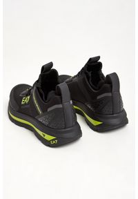 EA7 Emporio Armani - Sneakersy męskie EA7 EMPORIO ARMANI. Wysokość cholewki: za kostkę. Materiał: materiał, guma. Szerokość cholewki: normalna #3