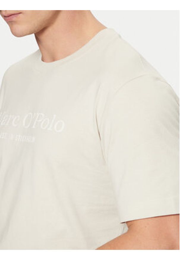 Marc O'Polo T-Shirt 520 2012 51052 Beżowy Regular Fit. Typ kołnierza: polo. Kolor: beżowy. Materiał: bawełna