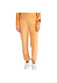 Damskie spodnie treningowe O'Neill Velour. Kolor: żółty, pomarańczowy, wielokolorowy