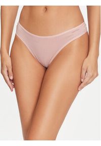 Calvin Klein Underwear Komplet 5 par stringów Thong 5Pk 000QD5250E Kolorowy. Materiał: bawełna. Wzór: kolorowy #13