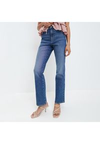 Mohito - Jeansy bootcut - Niebieski. Kolor: niebieski. Materiał: jeans #1