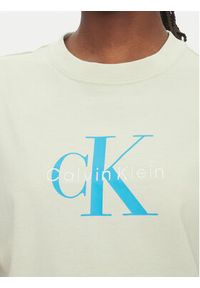Calvin Klein Jeans T-Shirt Hero LV047B865G Beżowy Regular Fit. Kolor: beżowy. Materiał: bawełna