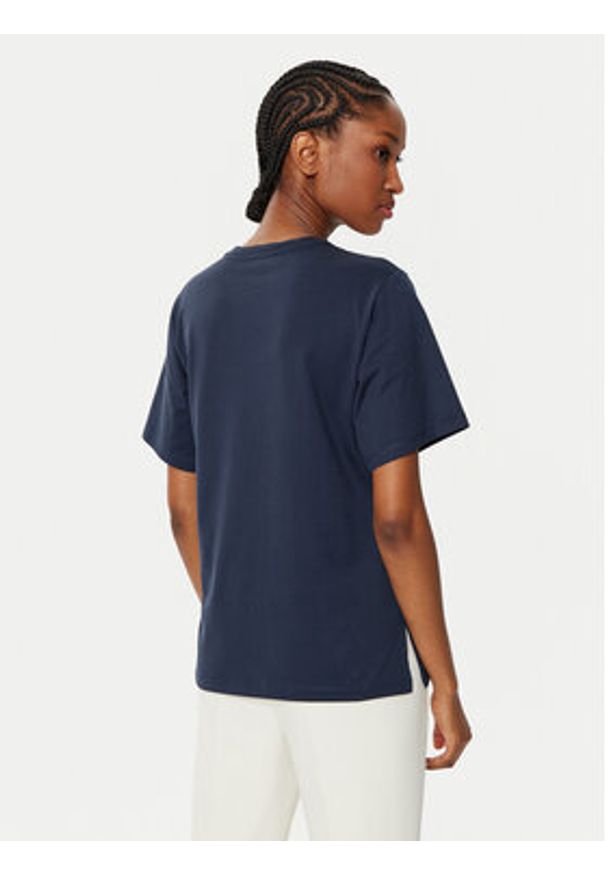 Weekend Max Mara T-Shirt Satrapo 2515971031 Granatowy Regular Fit. Kolor: niebieski. Materiał: bawełna