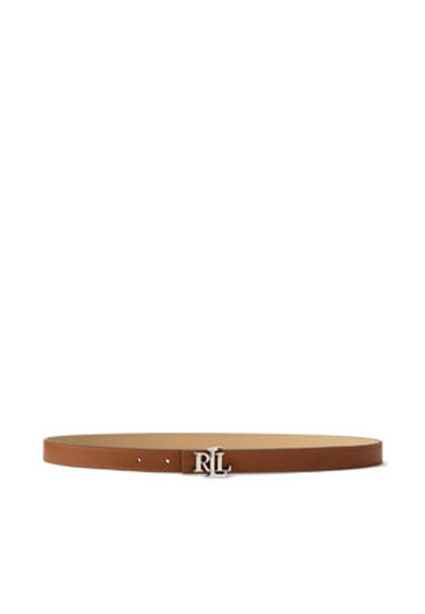 Lauren Ralph Lauren - LAUREN RALPH LAUREN Pasek 412883715013 Brązowy. Kolor: brązowy. Materiał: skóra