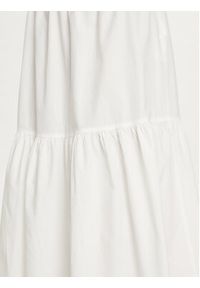 Vero Moda Spódnica trapezowa Charlotte 10303657 Biały Regular Fit. Kolor: biały. Materiał: bawełna #4