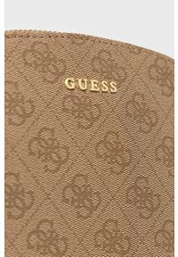 Guess kosmetyczka kolor brązowy. Kolor: brązowy #2