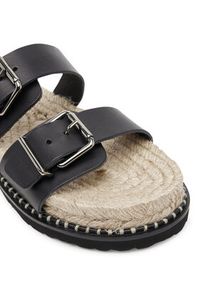 Castañer Espadryle Ter/261 025673 Czarny. Kolor: czarny. Materiał: skóra #6