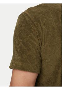 Emporio Armani T-Shirt EM000692 AF20449 F7014 Zielony Regular Fit. Kolor: zielony. Materiał: bawełna #4