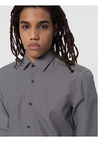 Hugo Koszula Kenno 50443550 Szary Slim Fit. Kolor: szary. Materiał: bawełna