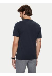 Guess Jeans T-Shirt M4YI52 K8HM0 Granatowy Slim Fit. Kolor: niebieski. Materiał: bawełna #5