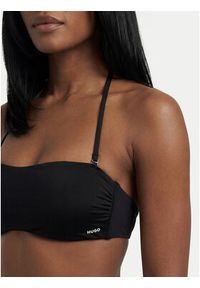 Hugo - HUGO Góra od bikini Pure Bandeau 50555649 Czarny. Kolor: czarny. Materiał: syntetyk #2
