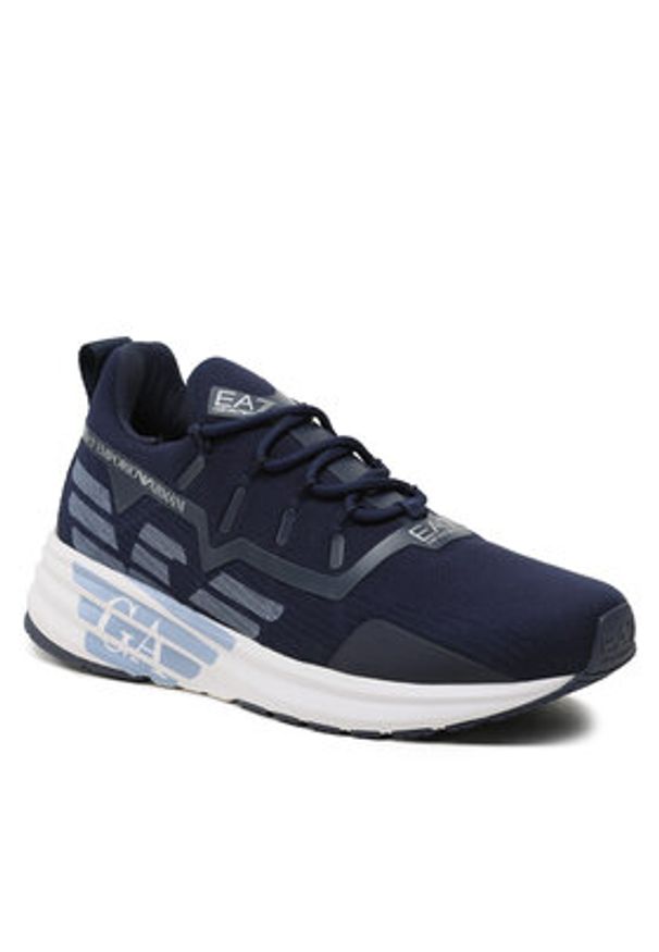EA7 Emporio Armani Sneakersy X8X130 XK309 S339 Granatowy. Kolor: niebieski. Materiał: materiał