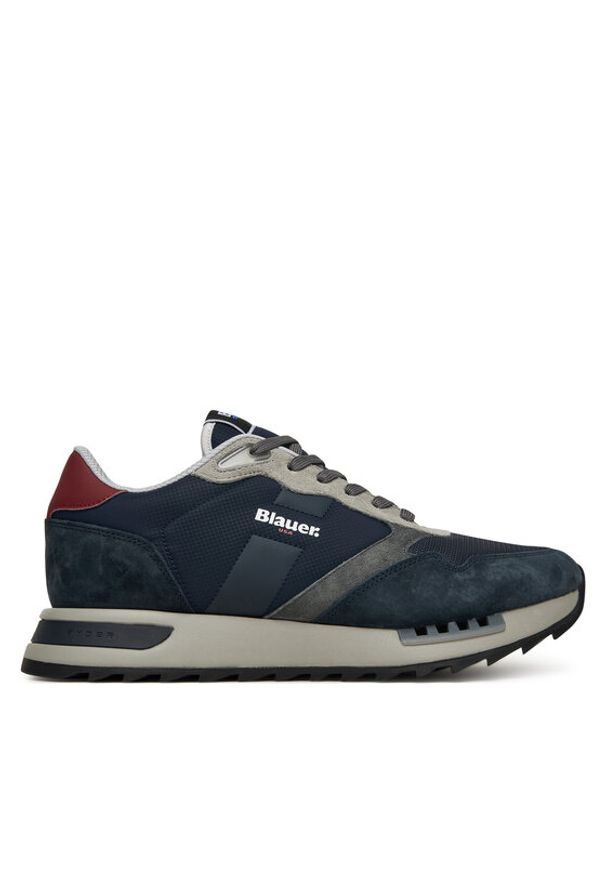 Blauer Sneakersy F5RYDER01/NYN Granatowy. Kolor: niebieski. Materiał: zamsz, skóra