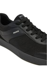 Hugo - HUGO Sneakersy Riven 50536302 Czarny. Kolor: czarny. Materiał: skóra #5