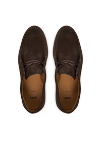 BOSS Półbuty Sienne 50548119 Brązowy. Kolor: brązowy. Materiał: zamsz, skóra #2