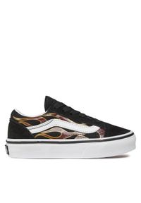 Vans Tenisówki Uy Old Skool VN0A5AOABOQ1 Czarny. Kolor: czarny. Materiał: materiał