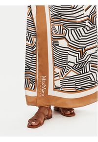 Max Mara Beachwear Chusta Ottico 2516541019 Beżowy. Kolor: beżowy. Materiał: jedwab, materiał #4
