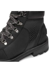 sorel - Sorel Trapery Lennox™ Hiker Stkd Wp NL4841-011 Czarny. Kolor: czarny. Materiał: skóra