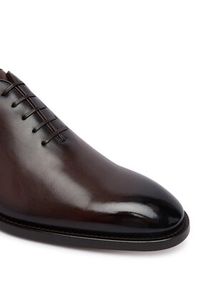 BOSS Półbuty Rill Oxfr Ltp 50534364 Brązowy. Kolor: brązowy. Materiał: skóra #5